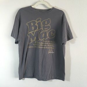 Big Mac| Grey & Yellow t-shirt|Size:L